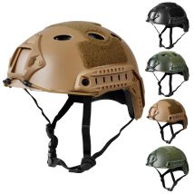BOOIU Airsoft Taktischer Helm FSAT PJ/MH Helm Militärische Taktische Ausrüstung Selbstverteidigung Outdoor Radfahren Wandern CS Helm Schutz