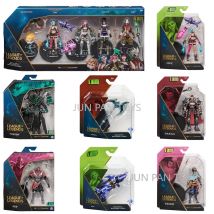 League of Legends The Champion Collection Jinx Darius Yasuo Thresh Zed Classic Games Actionfigur Druckguss-Waffen aus echtem Metall