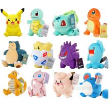 Oryginalny Peluche Pokemon Gengar Peluche 24cm Pokemon wypchana zabawka uroczy Pikachu z kreskówki