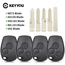 KEYYOU Per Renault Chiave Dell'automobile Caso Per Renault Megane Modus Espace Laguna Duster Logan Sandero Fluence Clio Kango
