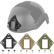 BOOIU Taktische Helmhalterung Nachtsicht Aluminiumlegierung für FAST MICH Helm NVG Mount Adapter FAST Helmhalterung Zubehör