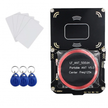 Proxmark3 V5.0 Kit Lettore di chip intelligente RFID NFC Clone Copiatrice IC ID Tag Token Duplicator125Khz Scrittore 13.56Mhz Programmatore