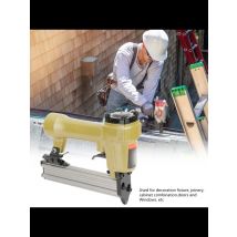 P625 Pneumatic Air Pin Nailer Air Stapler for Grain Nail Air Nailer Length 10‑25mm Pneumatic Air Pin Nailer Air Nailer