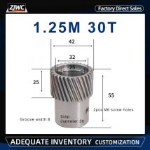 1pc Gravier maschine links Schräg verzahnung 1,25 m 30 t 1,25 mod 30 Zähne Loch 25mm Fein fräs zahnräder für CNC-Teile mit Planeten reduzierer