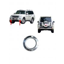 1 Piece or 2 6400A585 2007-2019 V97 Fog Lamp Cover for Pajero V93 Front Lamp Cover for Montero V98 V87 Not for L200