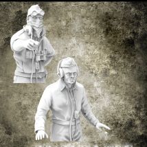 1/35 Panzer-Crew-Soldat, 2. Weltkrieg, Resin-Modellfigur, Soldat, Militärthemen des 2. Weltkriegs, unmontierter und unbemalter Bausatz