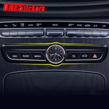 Per Mercedes Benz Classe C W205 Classe E W213 GLC X253 2015-2023 Accessori Auto Console Centrale Condizionatore D'aria Orologio Al Quarzo Orologio