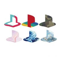 Für PS5 Vinyl Aufkleber 6 stücke Logo Haut Aufkleber Glänzende Unterlage Für Playstaion 5 Disk Digitale Version Konsole Abdeckung Zubehör