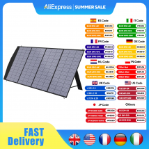 ALLPOWERS Składany panel słoneczny 18 V, mobilna ładowarka słoneczna 60/100/140/200 W do zasilacza, laptopa, generatora słonecznego, wędkowania
