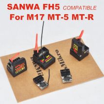 Sanwa FH5 4 Canali Compatibile Higt Velocità Standard Mini FHSS-5 Ricevitore Per RC Auto Da Corsa Drift Car Sanwa M17 MT-5 MT-R Radio
