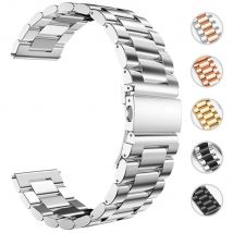 Edelstahl band für samsung galaxy uhr 6/5 pro/4/klassische 20mm 22mm metall link armband amazfit GTS-GTR-4-3-2e-mini armband