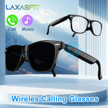 LAXASFIT 2025, neue Kamera, intelligente Musik, Sonnenbrille, Kopfhörer, kabelloses Bluetooth, sprechendes Headset, HiFi-Audio, Bluetooth-Brille
