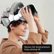 Hibloks für Apple Vision Pro Kopfband, verstellbares Kopfband, bequemes Gesichtsdekompressions-VR-Zubehör für Apple Vision Pro