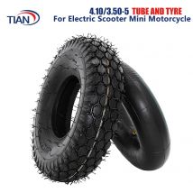 4.10/3.50-5 Innen schlauch Außen reifen passt für E-Bike Elektro roller Mini Motorrad Rad Gummi rad