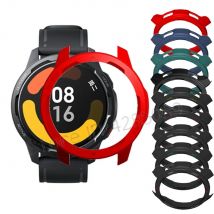 PC-Hartschale für Xiaomi Watch S1 Active Case Cover Smartwatch-Schutzhülle für Xiaomi Mi Watch Color 2-Hülsen-Stoßstange Cari Pizza