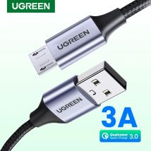 UGREEN cavo Micro USB 3A cavo di ricarica rapido rapido da USB a Micro USB 2.0 cavo di ricarica Android per Samsung Galaxy S7 S6 Note Wire