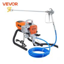 VEVOR 1500/1800W bezpowietrzny pistolet do natryskiwania farby ściennej elektryczny pistolet natryskowy zestaw regulowane ciśnienie natryskowe maszyna do natryskiwania farby ściennej