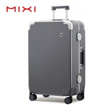 Mixi neues Handgepäck 20 ''Reisekoffer Roll gepäck Aluminium rahmen PC Hardside mit Spinner rädern tsa Schloss 24''