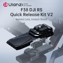 Ulanzi FALCAM F38 DJI RS Quick Release Kit V2 for DJI RS4/RS4 Pro/RS3/RS3 Pro/RS2/RSC2 Works with OEM Lens Mounts