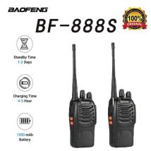 Baofeng BF-888S comunicatore interfono portatile 2 pezzi bidirezionale 5W UHF Radio professionale