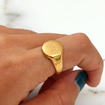 Glück y2k Schmuck positive Nachricht eingraviert Liebling Ringe geliebt die Welt gehört Ihnen, mehr Selbst liebe Edelstahl Ring Frauen Männer