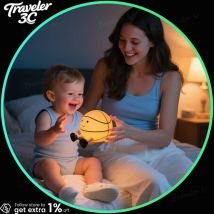 Hot Sales Basketball Nightlight Creative Three Dimming Bedside Lamp Street LampChildren's Birthday Gifts Desktop Ornaments
