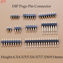 1 Piece DIP Pogo Pin Connector Pogopin Battery Spring Loaded Contact Test Probe Power Charge Header Pins 2.54 Grid