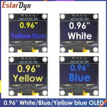 ROHS-Zertifizierung 0,96 Zoll Oled IIC Serielles weißes OLED-Display SSD1315 128 x 64 I2C 12864 LCD-Bildschirmplatine für Arduino