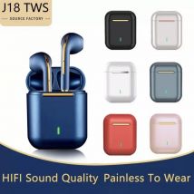 Auriculares estéreo inalámbricos binaurales J18 Pop Up 5.0 Mini auriculares deportivos Tws Bluetooth