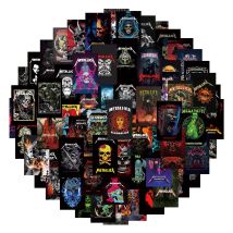 100PCS Death Heavy Metal Rock Band Stickers Decal Animal DIY Suitcase Scrapbooking Phone Laptop Stationery