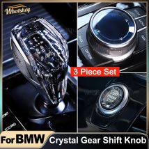 Kristall Schaltknauf Griff Stange Hebel Für BMW G30 G01 G02 F01 F02 F25 F26 F10 F18 F12 F15 F16 X5 E70 F20 F30 Auto Zubehör