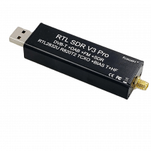 Beste RTL SDR V3 Pro RTL2832U R820T2 0,5 PPM TXCO HF Bias SMA Software Definiert Radio Volle band für Windows 10, Mac. Android, Linux