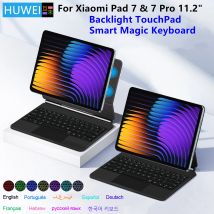 Magische Tastaturhülle für Xiaomi Pad 7 Tablet für Xiaomi Mi Pad 7 MiPad 7 Pro 11,2 Zoll Smart-Tastatur mit Hintergrundbeleuchtung und Multi-Touch