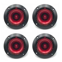 2/4 Stück 7,6 cm Piezoelektrischer Hochtöner Audio-Lautsprecher Höhen Keramik-Piezo-Lautsprecher für Hi-Fi-System Car Audio