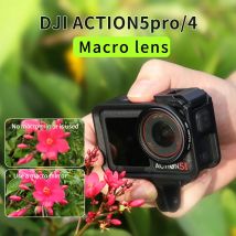 Suitable for DJI OSMO Action5/4 motion camera 15x macro lens magnification shooting micro photography filter