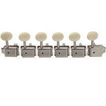 Musiclily Pro Vintage 6-in-Line Gitarren-Mechaniken, Stimmwirbel, Tasten-Set für Squier Classic Vibe Fender ST/Tele Style
