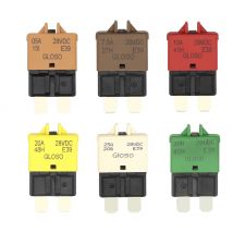 Atc Leistungs schalter Blade Sicherung 12V 24V rücksetzbar 5-30a Marine Rvs automatisches