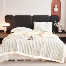 1pc Weighted Fleece Blanket -Soft, Warm, Throw for Bedroom, Living Room, Student Dormitory, Car, Sofa,4kg With Sherpa UK