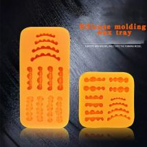 1 pz Cera Dentale Figura Pellicola Protesi Modello Base Laboratorio Dentale Cera Dente Modello di Gomma Stampo Invertito Strumenti di Laboratorio Dentale
