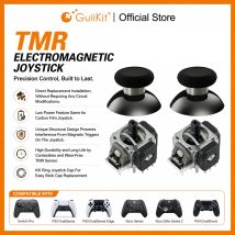 10 paia di joystick GuliKit TMR con cappucci per PS4 PS5/PS5 Edge Switch Pro Xbox Series Controller Accessori di gioco Sostituzione