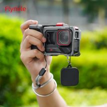 Flymile Ace Pro 2 Supporto per impugnatura per fotocamera Gabbia metallica per Insta360 Ace Pro Accessori Pulsante otturatore Estensione Maniglia per fotografia