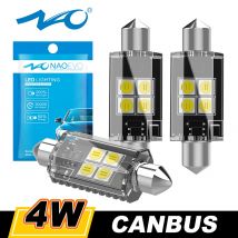NAO C5W LED CANBUS Bezbłędny Festoon 31mm 36mm 39mm 41mm 12V 3030 SMD C10W Do oświetlenia wnętrza samochodu Lampka do czytania tablicy rejestracyjnej