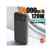 Xiaomi 50000mAh PowerBank 120W Portable Super Fast Charger External Battery PowerBank High Capacity Supply For iPhone Samsung