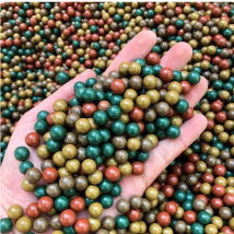 Palla di fango di sicurezza multicolore Fionda Palla in ceramica ultra dura Fionda da caccia all'aperto Palla di fango naturale Allenamento competitivo