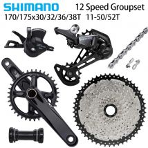 12-biegowa grupa biegów SHIMANO DEORE M6100 MTB Z KOROBKĄ RIRO XT 170/175x11-50/52t M6100