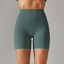 Pantaloncini da Yoga pantaloncini da ciclismo da corsa Fitness da donna Leggings corti traspiranti pantaloncini da palestra da allenamento a vita alta pantaloncini sportivi atletici