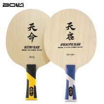 Professionelle Tischtennisschläge 5 Holz 2 Faser ALC KLC Ping-Pong-Klinge Außen-/Innenkraft Offensive Pingpong-Basisplatine