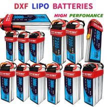 DXF 3S 4S 6S 11,1 V 14,8 V 22,2 V 3000mah 3500mah 3800mah 4700mah 5200mah 6200mah 7200mah 50C 60C 80C 1/10 Monster Auto Lkw