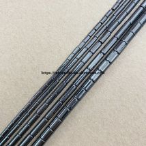 Natürliche Zylinder Schwarz Hämatit Stein Lose Spacer Perlen 3x5 3x9 4x8 4x13 6x8MM 15 "Pick Größe Schmuck, Die DIY