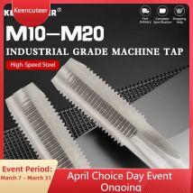 1/5/10PCS Hss Machine straight groove Taps M10x1/M12X1.5/M14x1/M16x1.5/M18x1.25/M20x1.5 HSS Machine machine fine thread tap tool